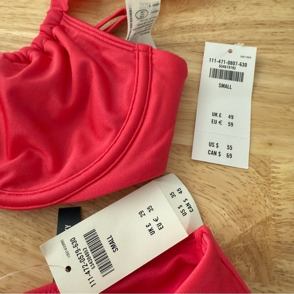 Abercrombie & Fitch Pink Ruffle Bikini - Picture 2 of 2